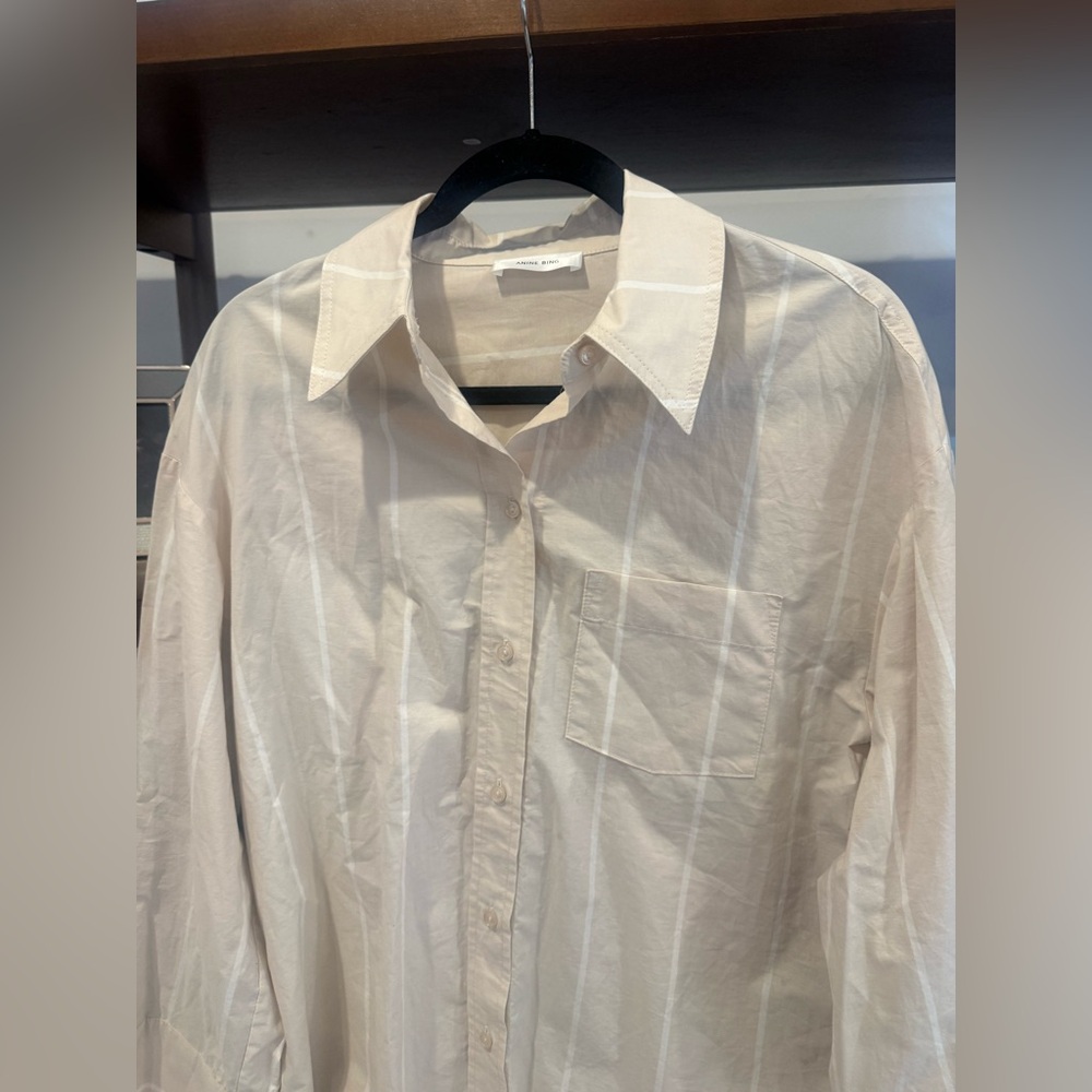 Anine Bing Allie Button Up Shirt - Picture 4 of 7